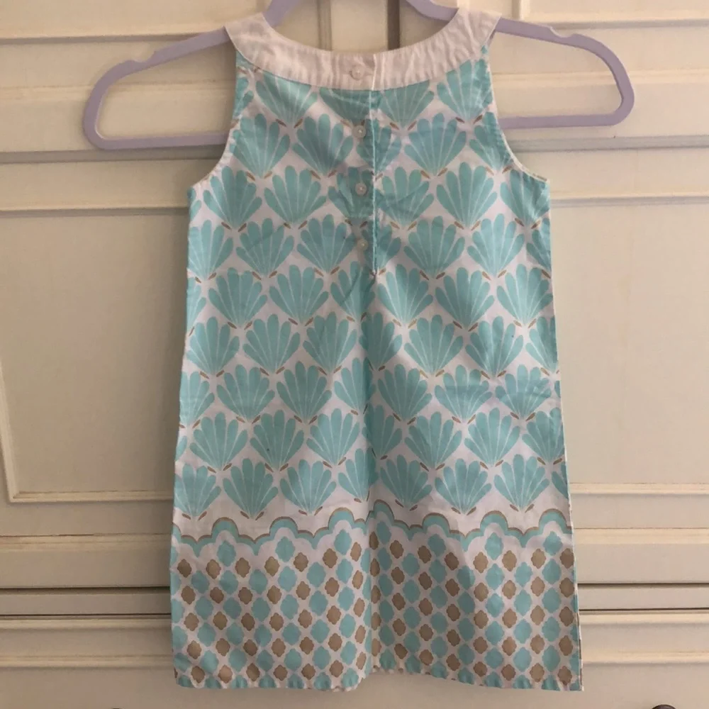 Gymboree Scallop Shell Sleeveless Shift Dress - Picture 5 of 11
